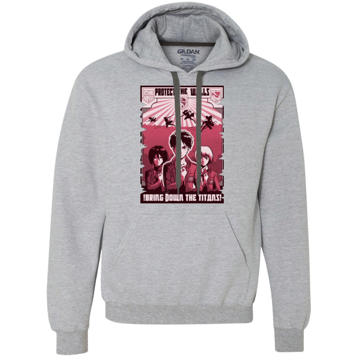 Protect the Walls Premium Fleece Hoodie