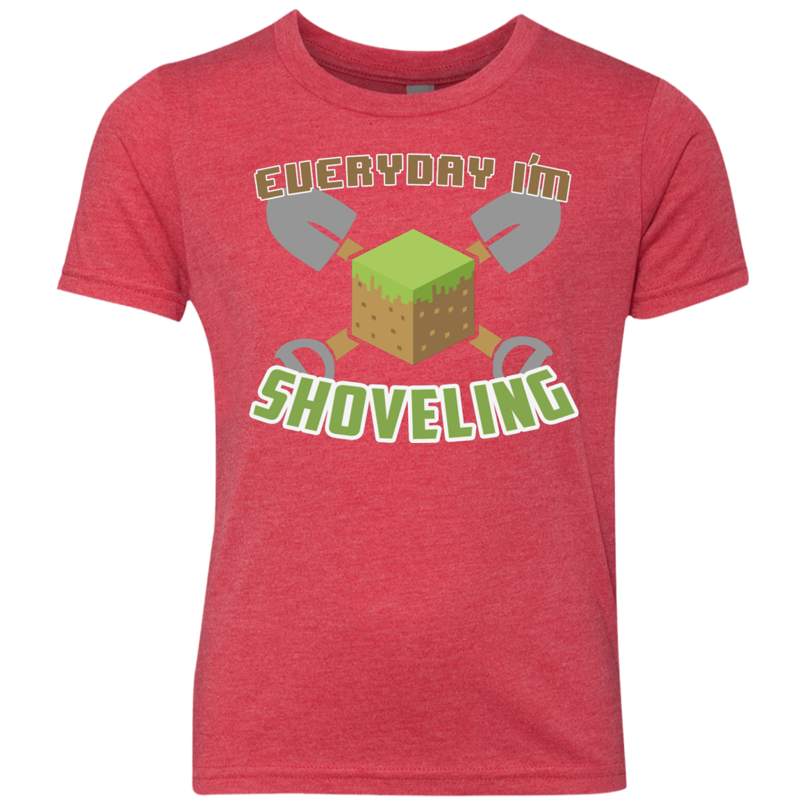 Everyday Shoveling Youth Triblend T-Shirt