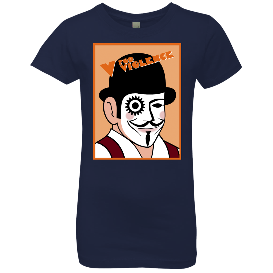 V for Violence Girls Premium T-Shirt