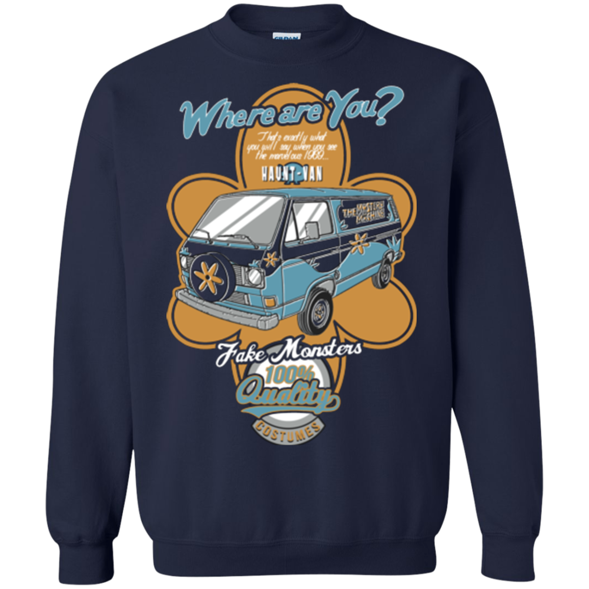 Haunt Van Crewneck Sweatshirt