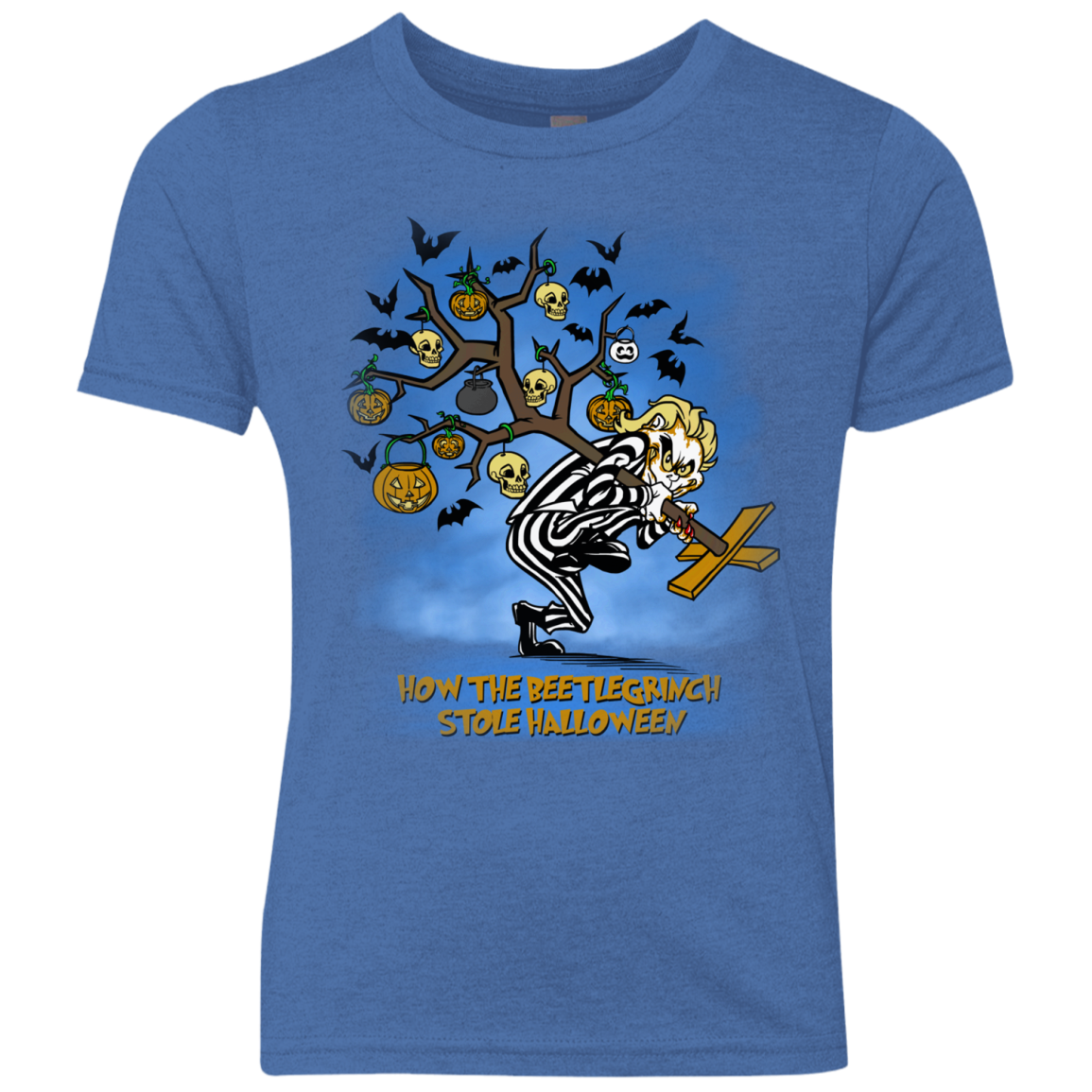 Beetlegrinch Youth Triblend T-Shirt