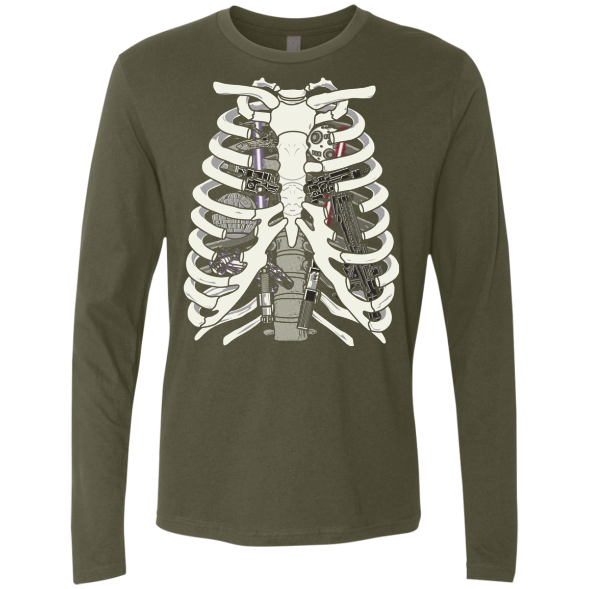 Anatomy of a Galaxy Far Away Men's Premium Long Sleeve