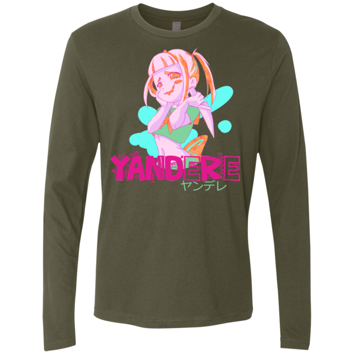 Yandere Men's Premium Long Sleeve