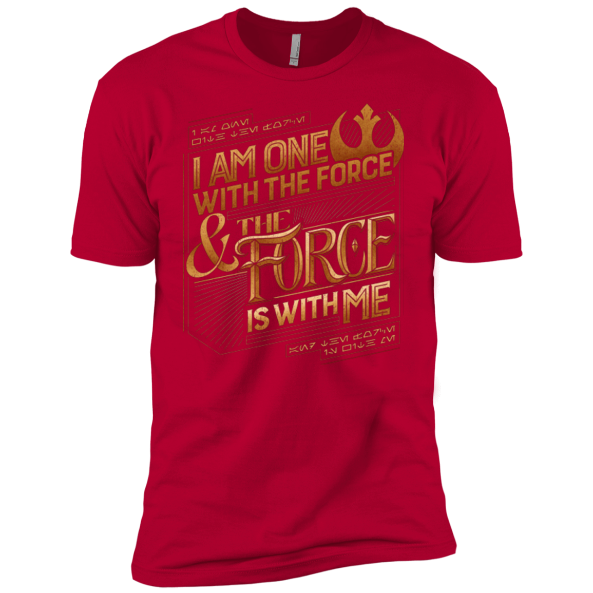 I Am One With The Force Boys Premium T-Shirt