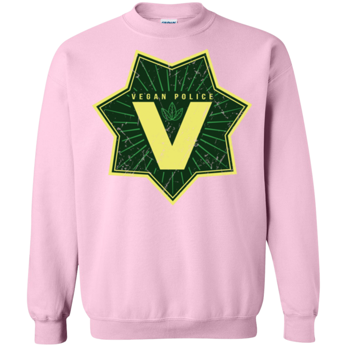 Vegan Police Crewneck Sweatshirt