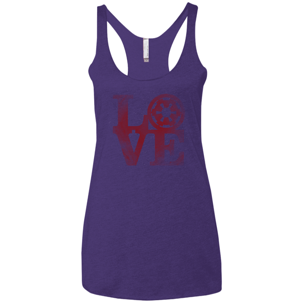 LOVE Empire Women's Triblend Racerback Tank