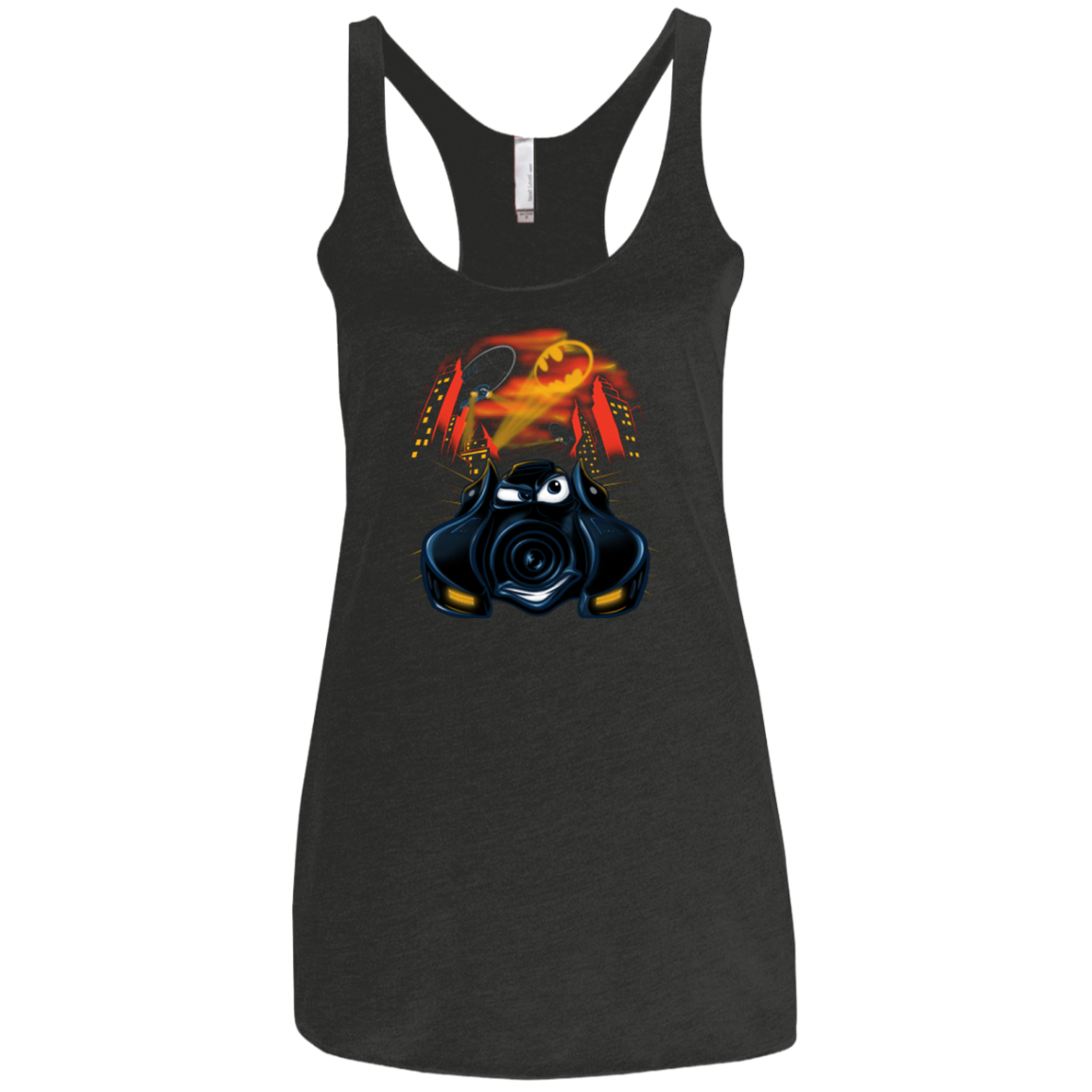Dance With The Devil Women's Triblend Racerback Tank