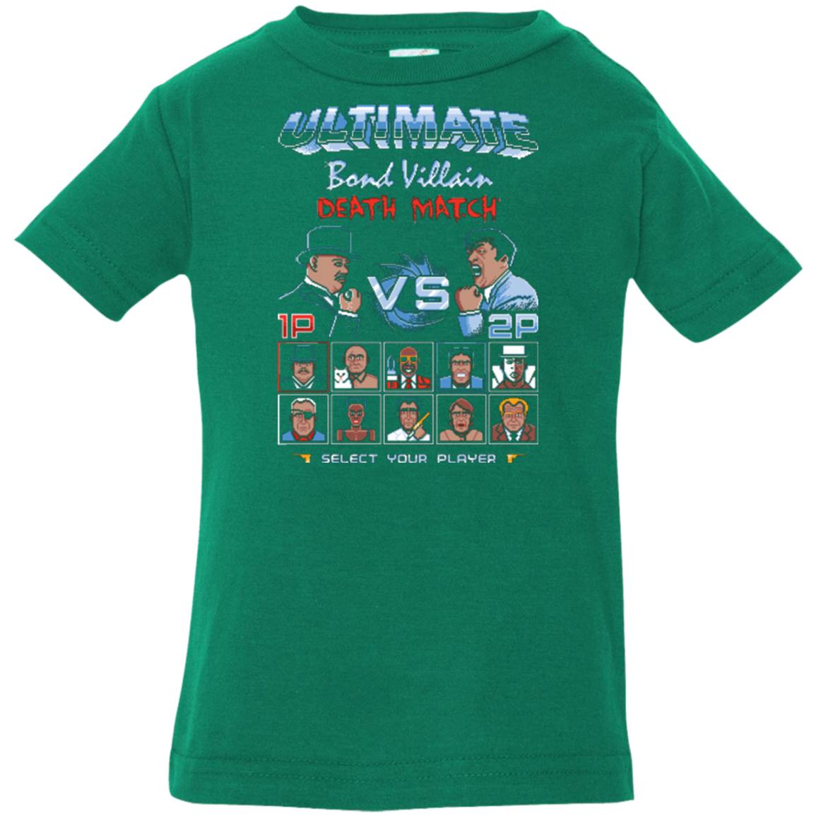 Bond Villain Death Match Infant Premium T-Shirt