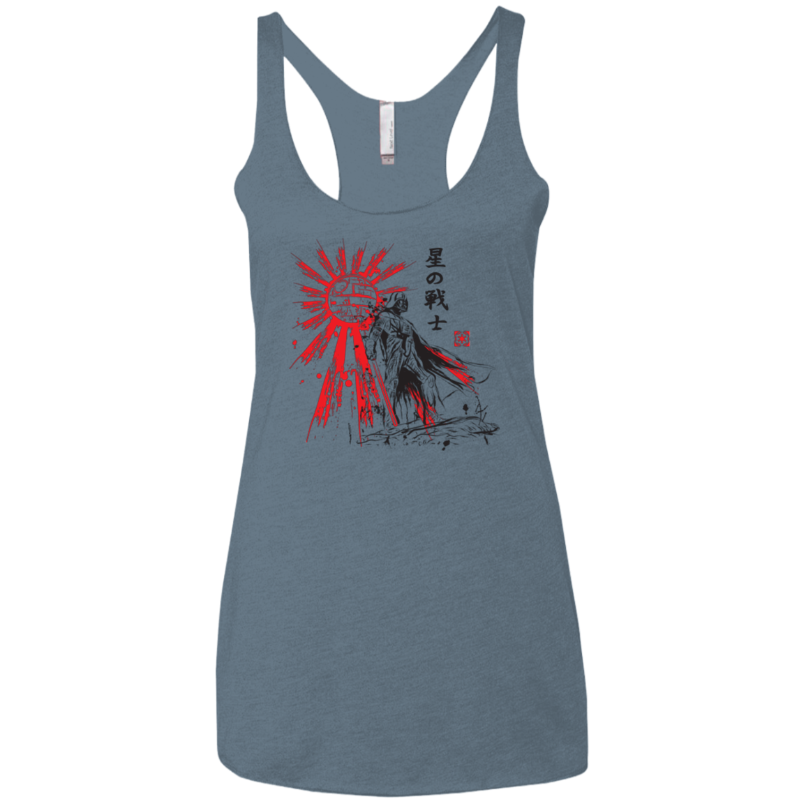 The Star Warrior Women's Triblend Racerback Tank