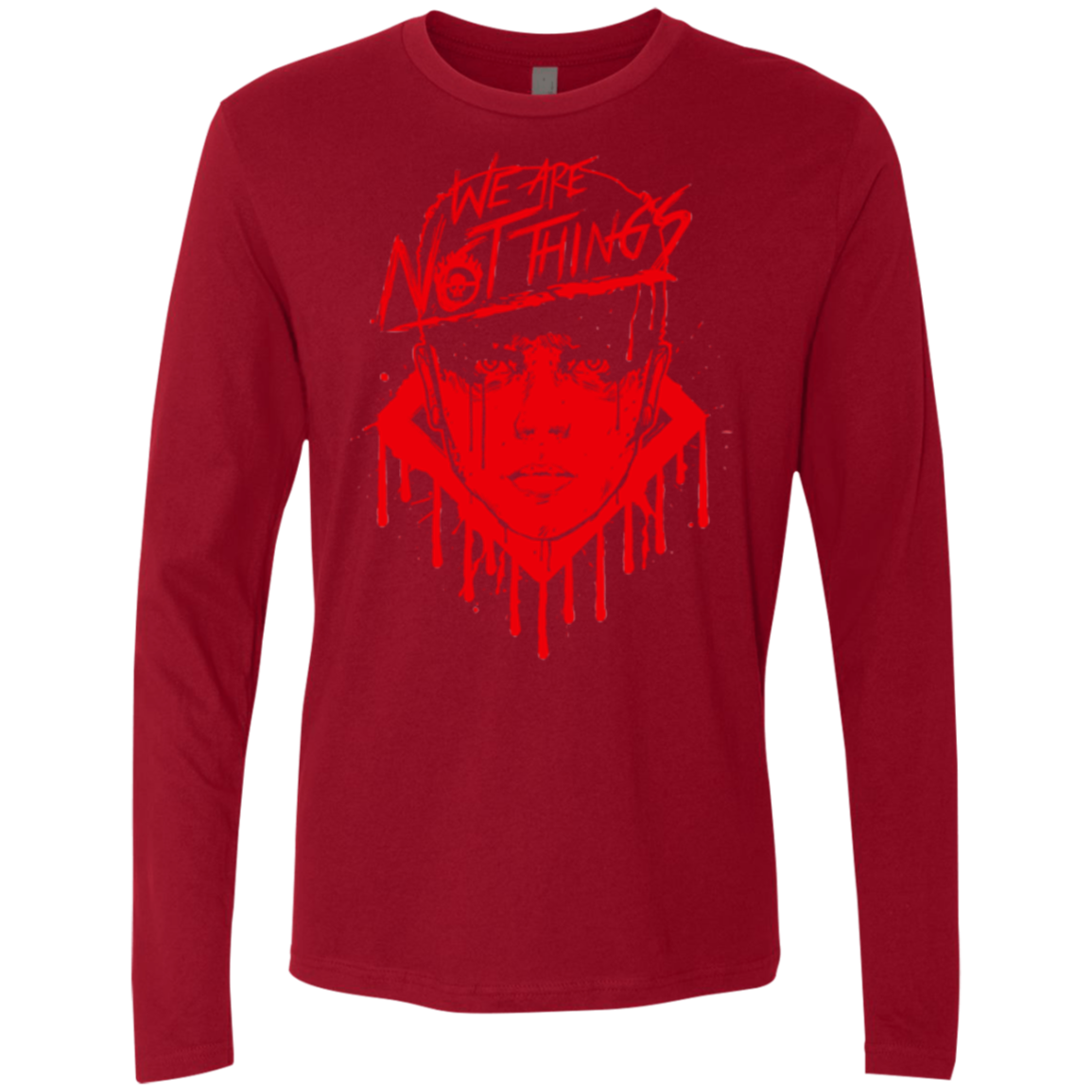 We Are Not Things Men's Premium Long Sleeve