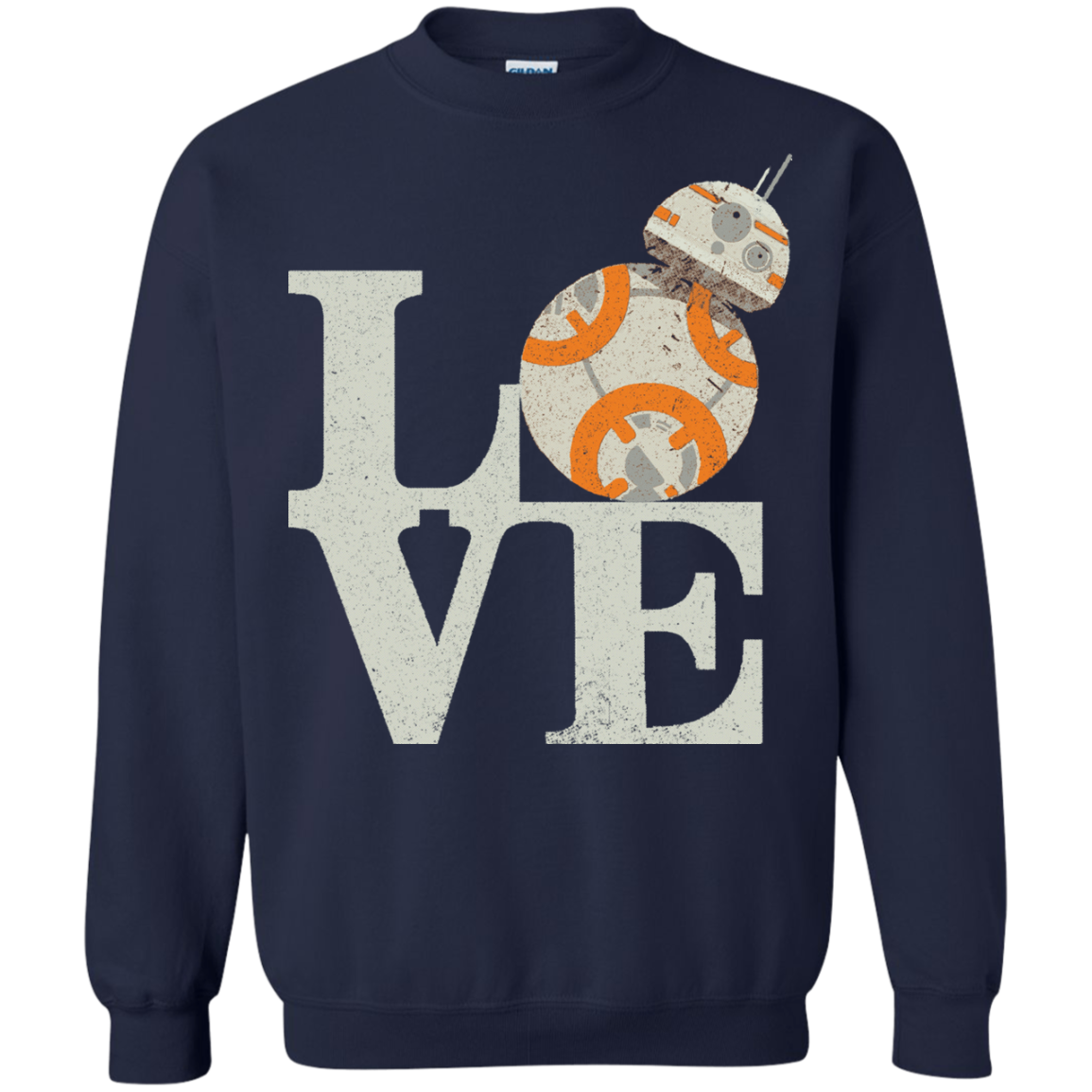 Love Droids Crewneck Sweatshirt
