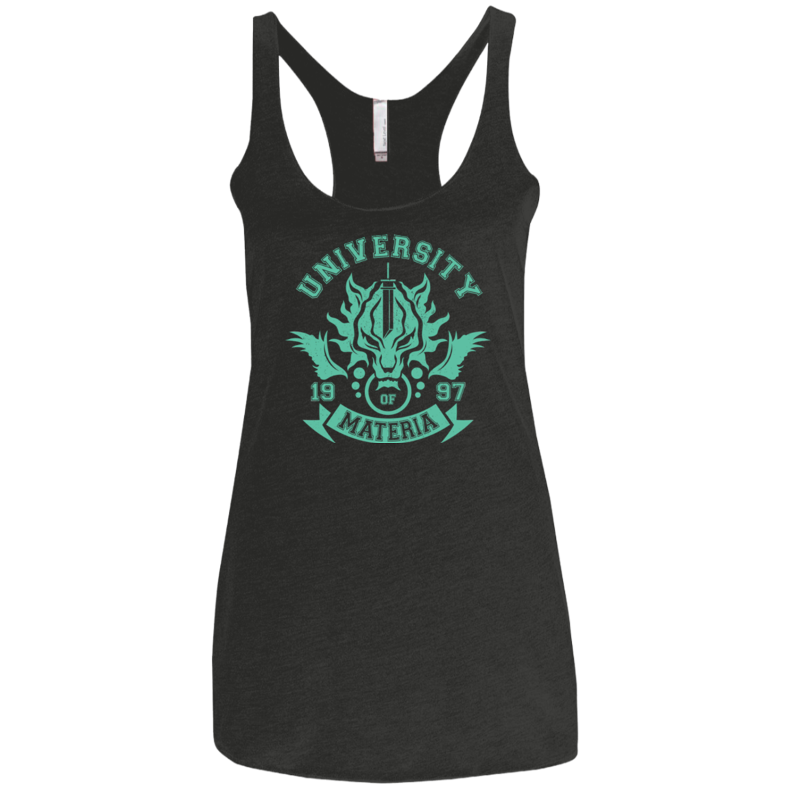 University of Materia Women's Triblend Racerback Tank