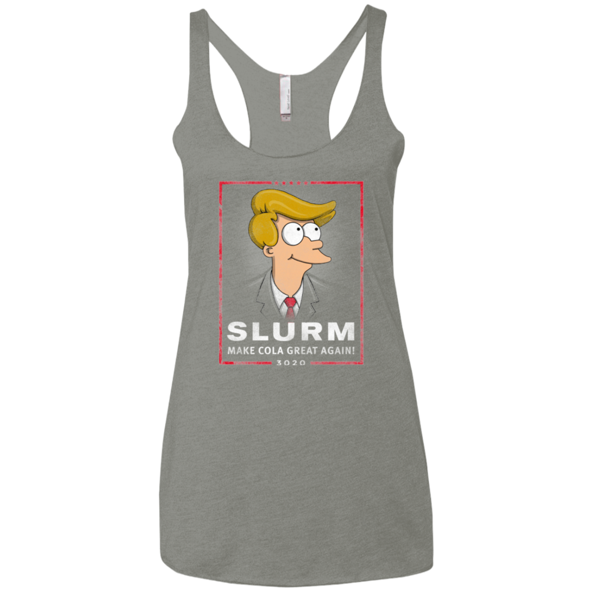 Donald J Fry Elect Women's Triblend Racerback Tank