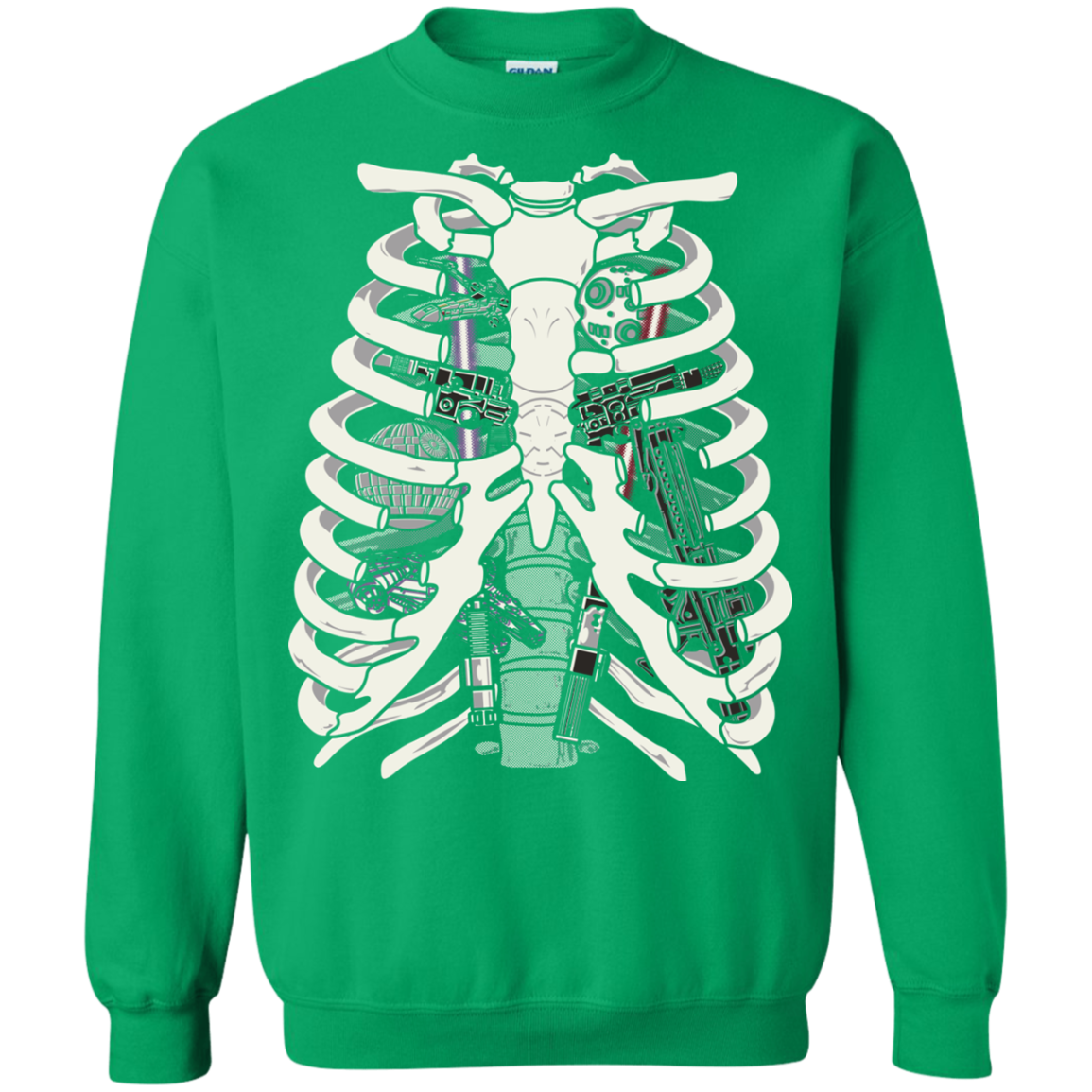 Anatomy of a Galaxy Far Away Crewneck Sweatshirt