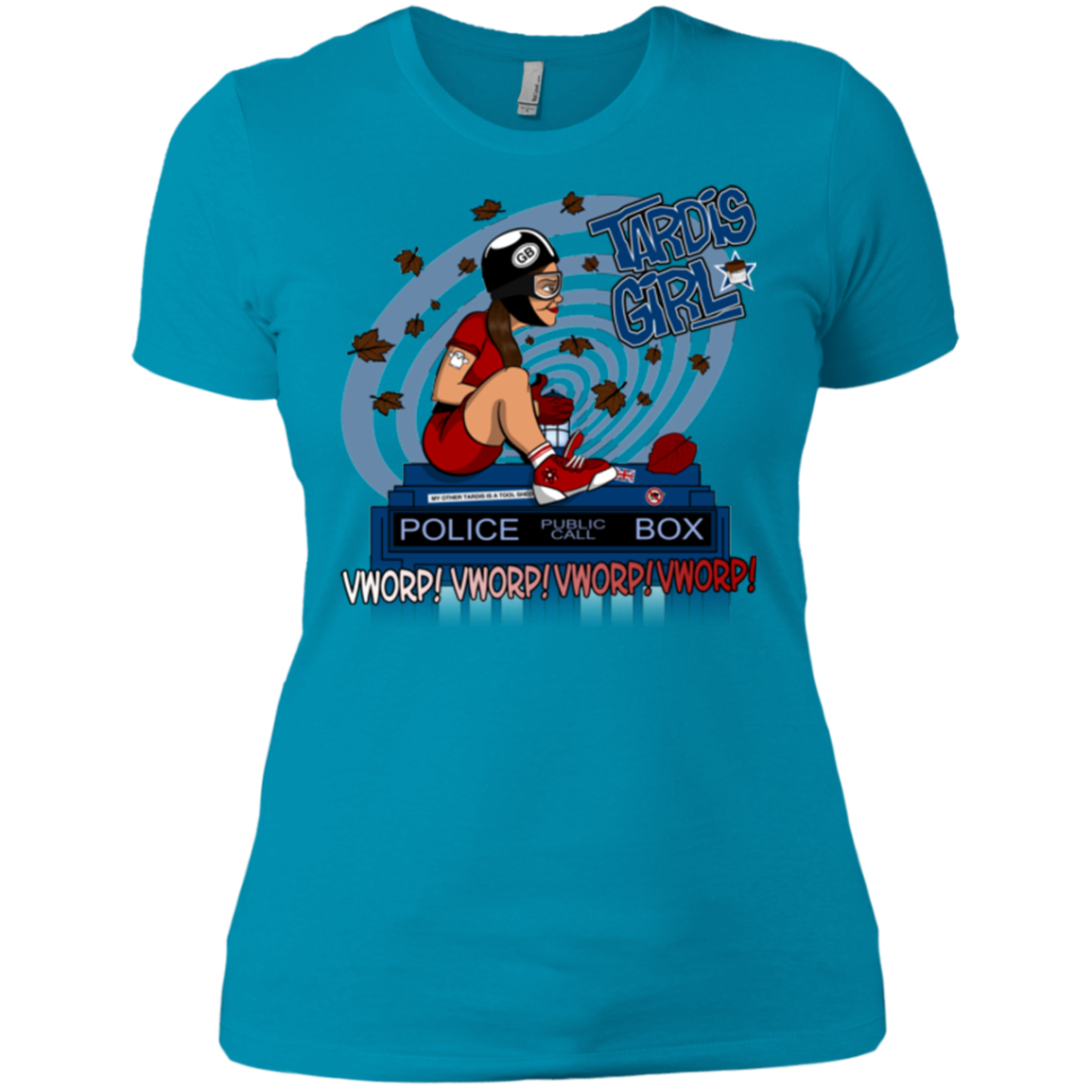 Tardis Girl Women's Premium T-Shirt