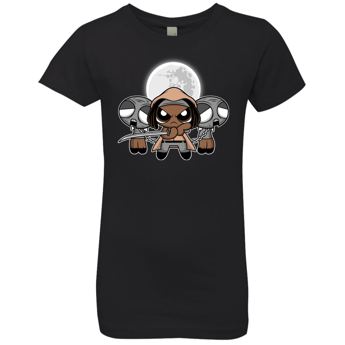 SHUFFLE AND SLICE AND NOT VERY NICE Girls Premium T-Shirt