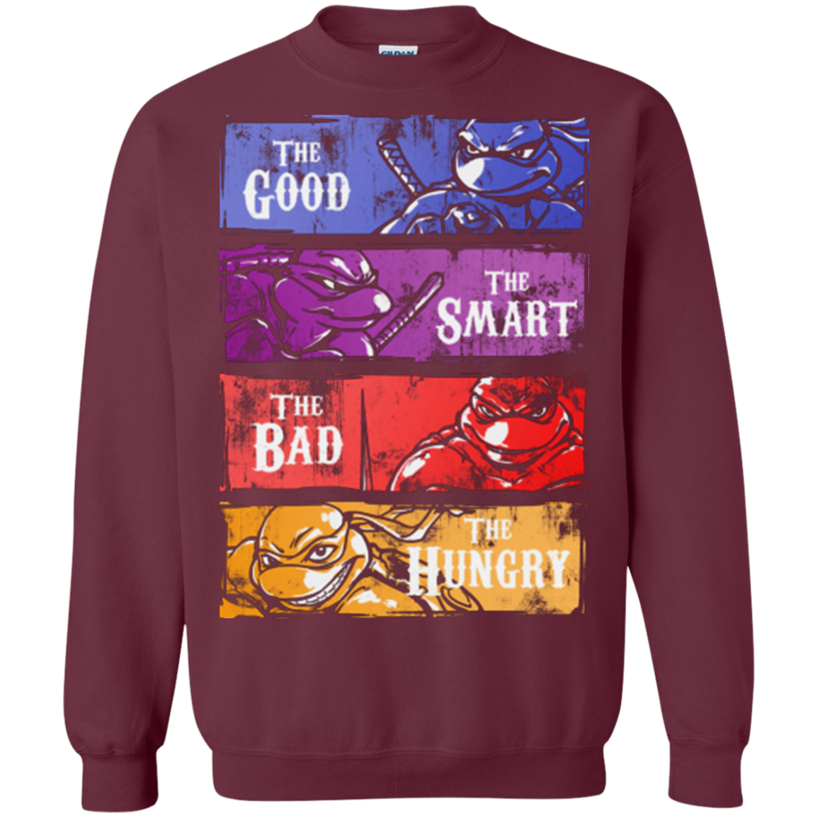 The Good, Bad, Smart and Hungry Crewneck Sweatshirt