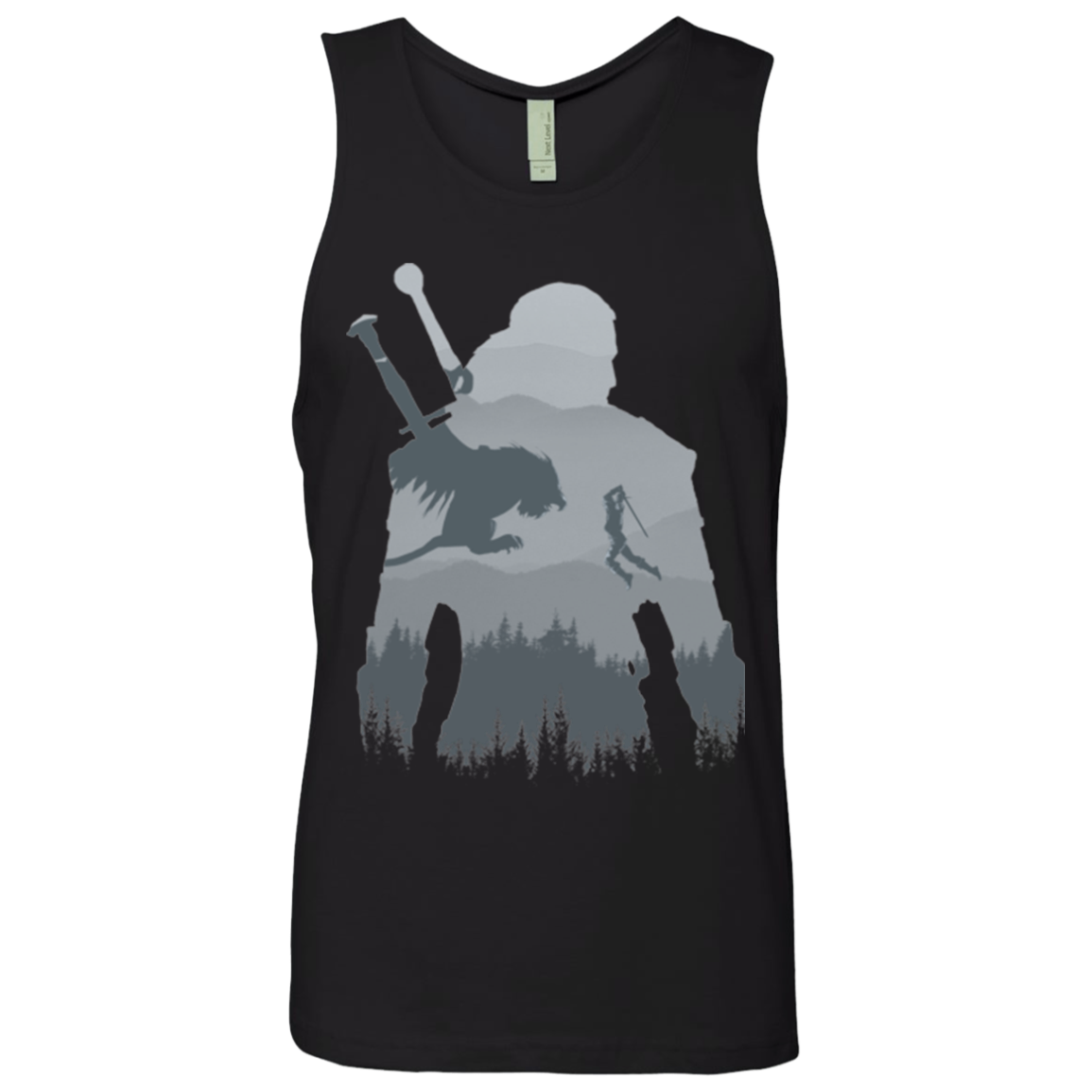 Wild silhouette Men's Premium Tank Top