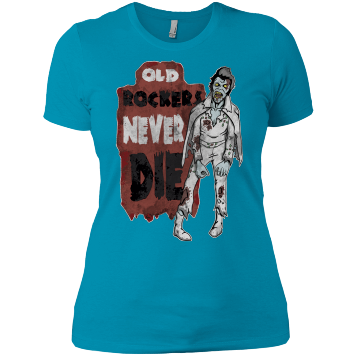Old Rockers Never Die Women's Premium T-Shirt