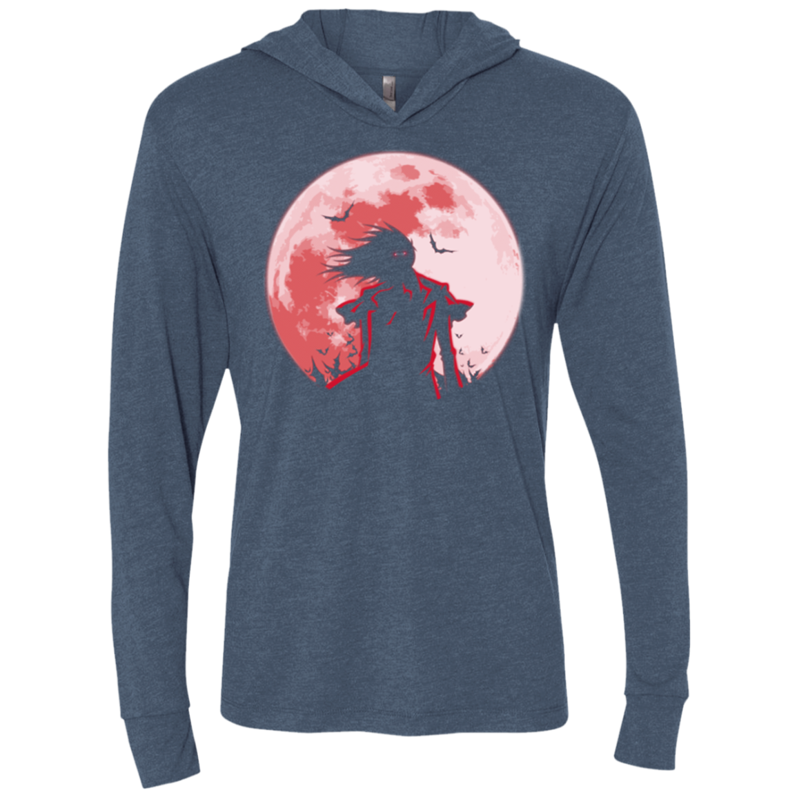 Hellsing Ultimate Triblend Long Sleeve Hoodie Tee