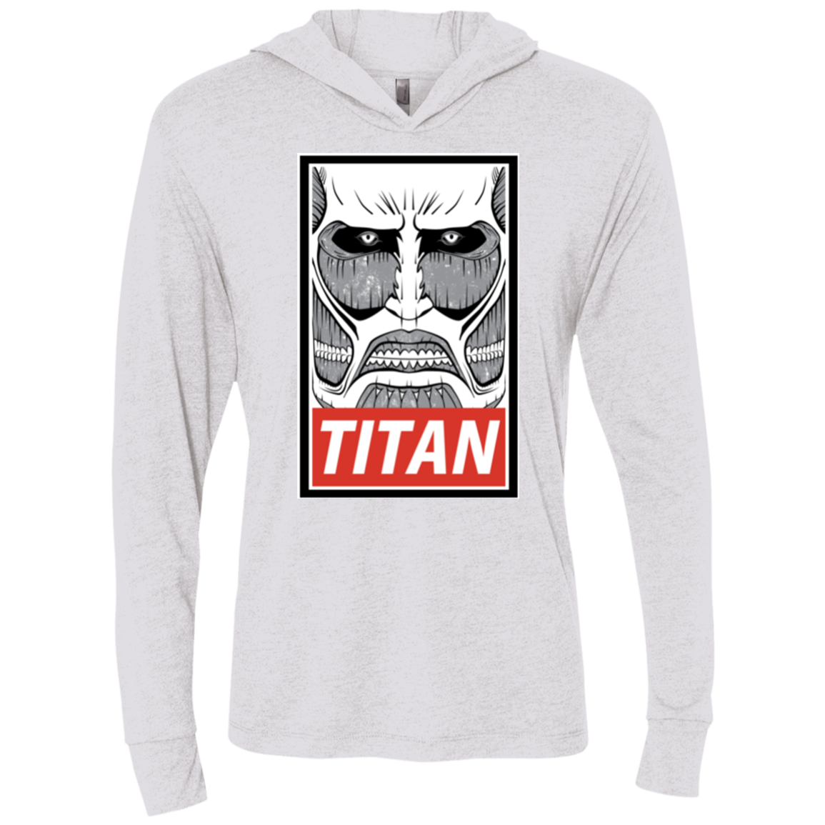 Titan Triblend Long Sleeve Hoodie Tee