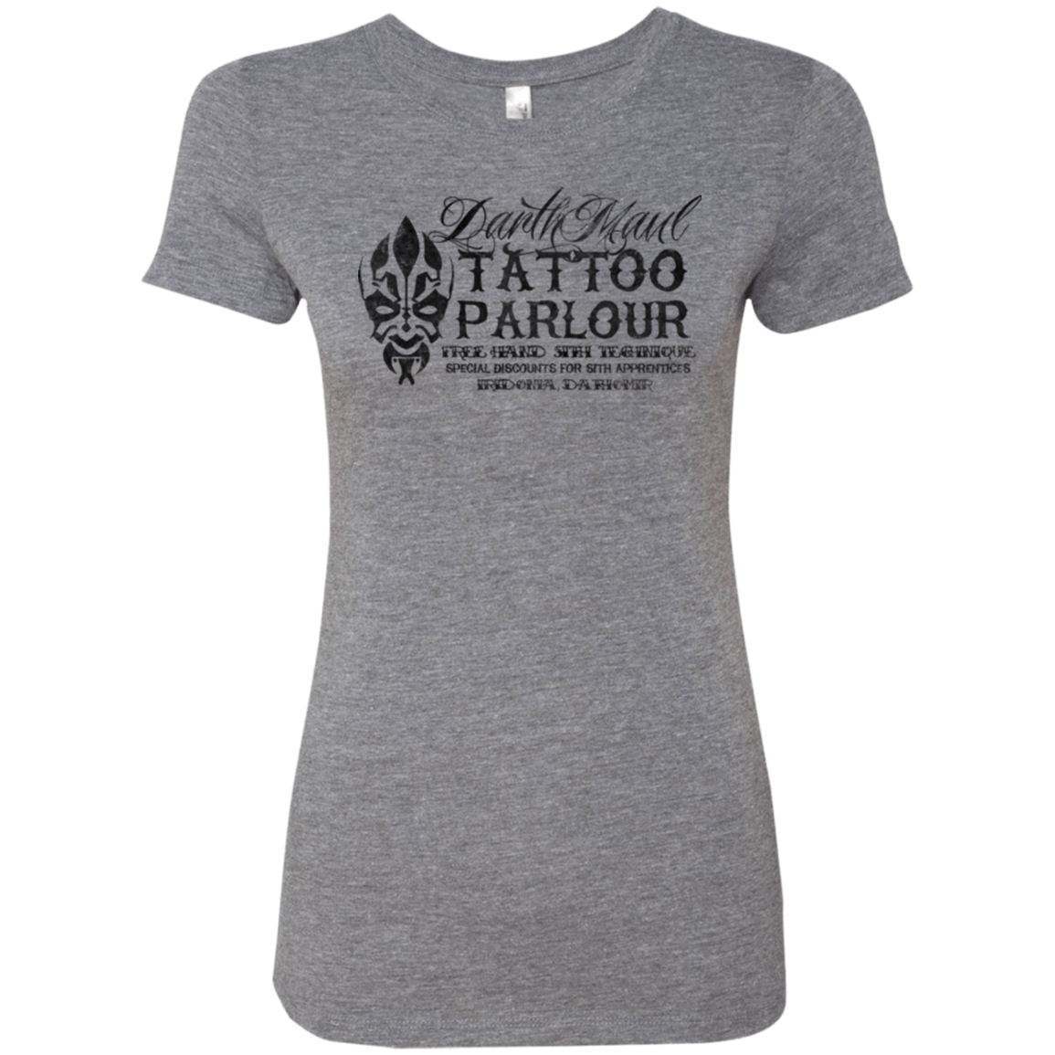 Darth Maul Tattoo Parlour Women's Triblend T-Shirt