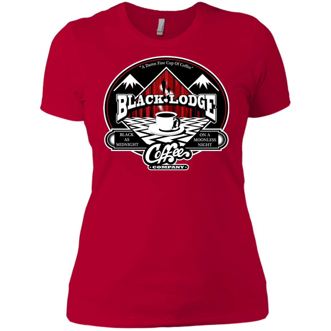 Black Lodge Coffee Company Women's Premium T-Shirt