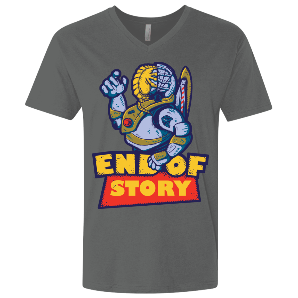 END OF STORY Men's Premium V-Neck