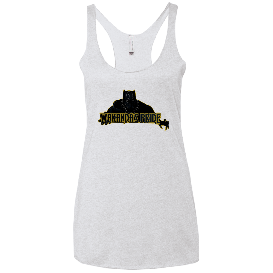 Wakandas Pride Women's Triblend Racerback Tank