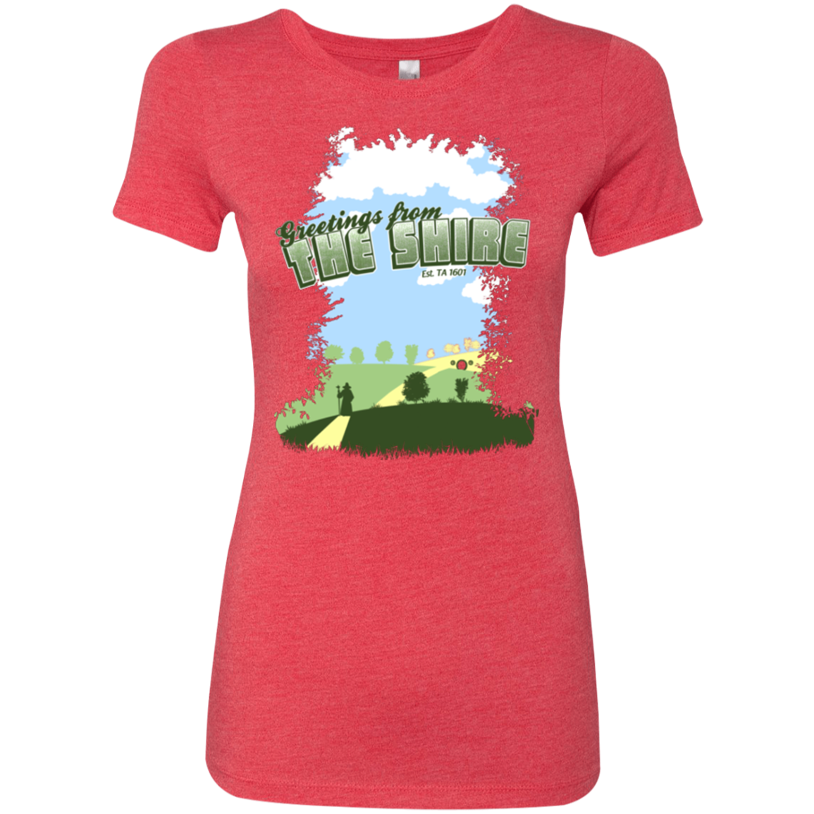 Greetings From Shire Women's Triblend T-Shirt