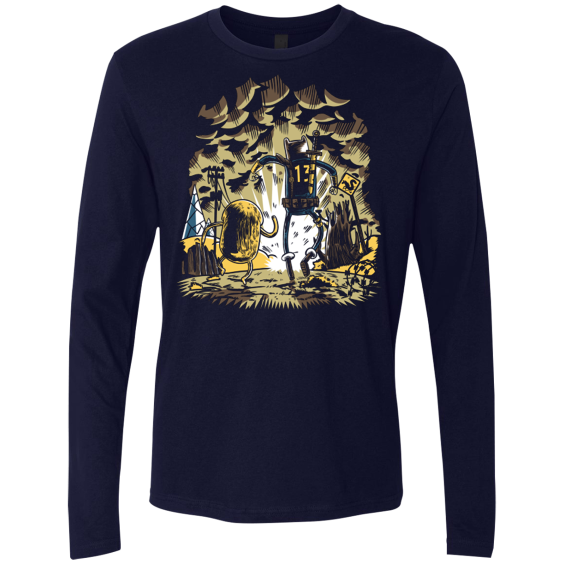 wasteland time Men's Premium Long Sleeve