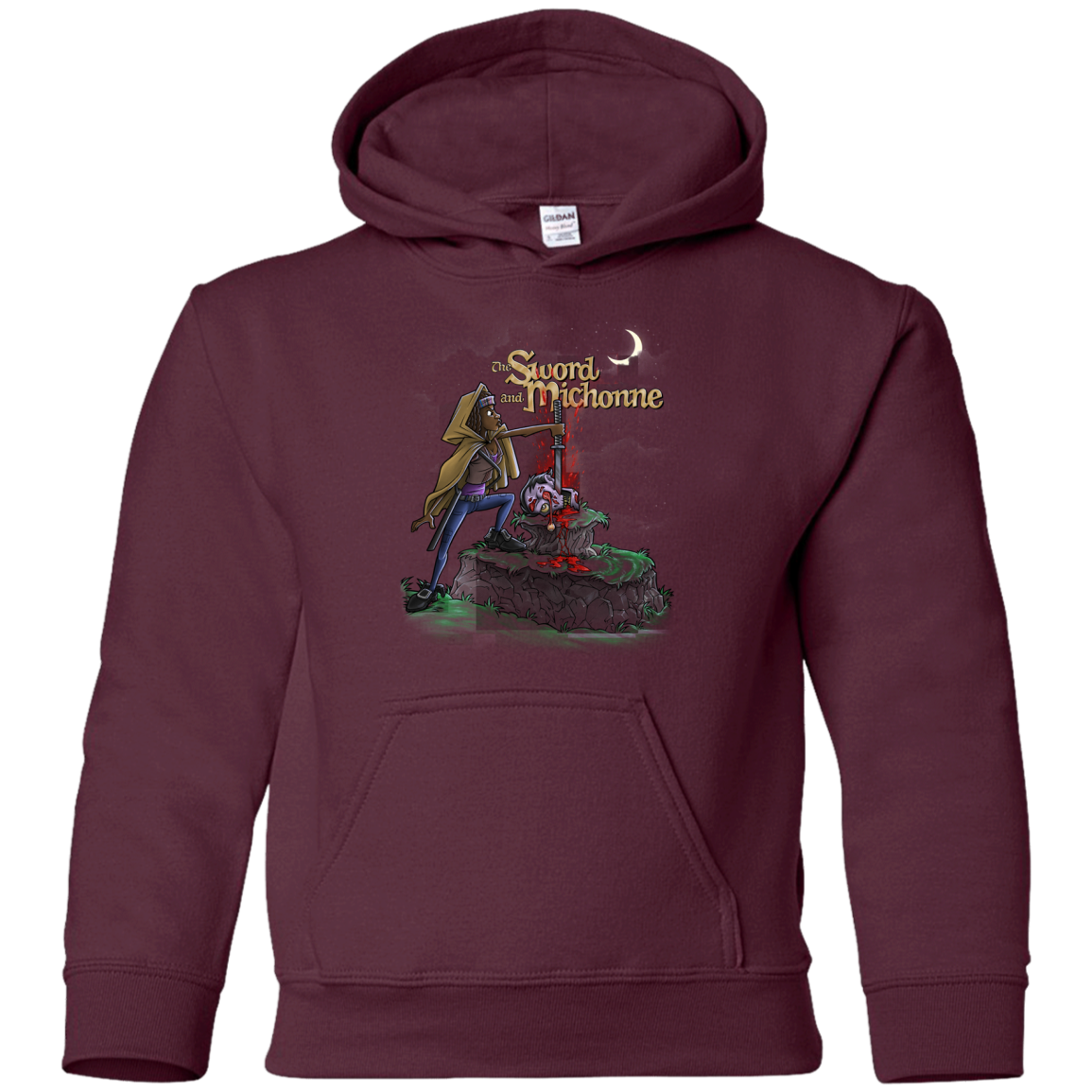 The Sword and Michonne Youth Hoodie