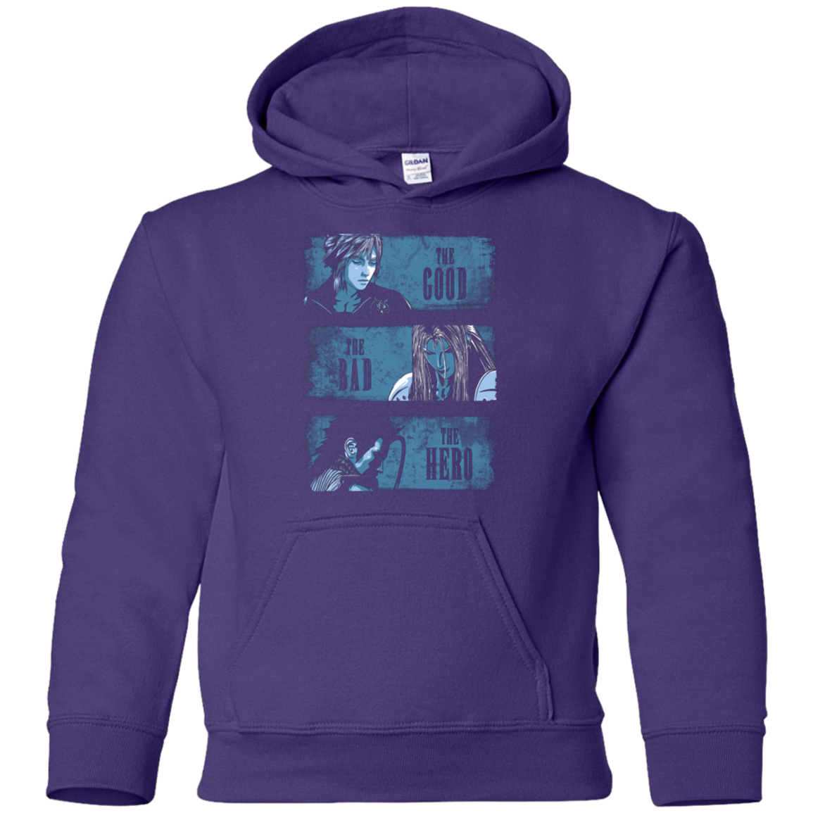 The Good the Bad and the Hero Youth Hoodie