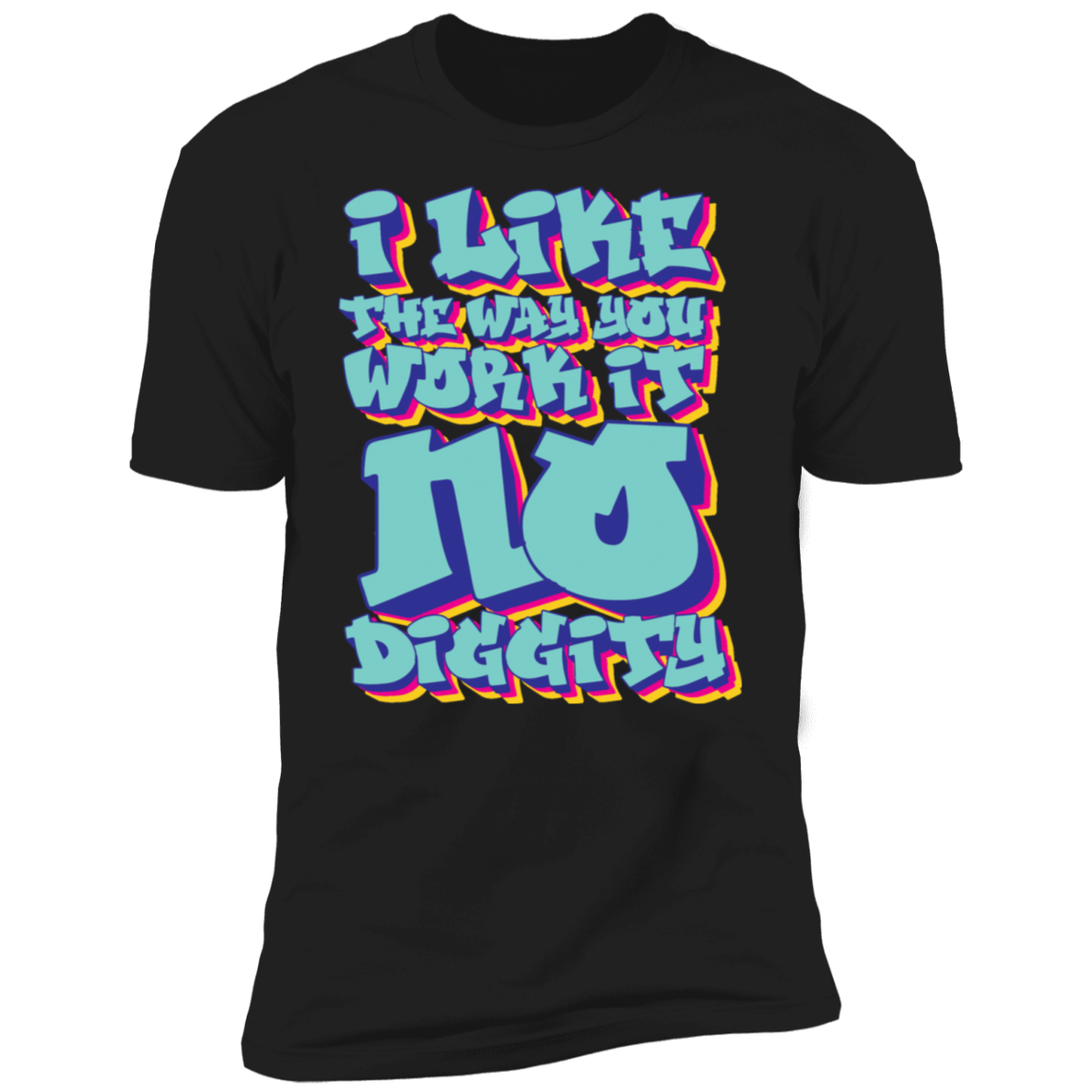 No Diggity Men's Premium T-Shirt