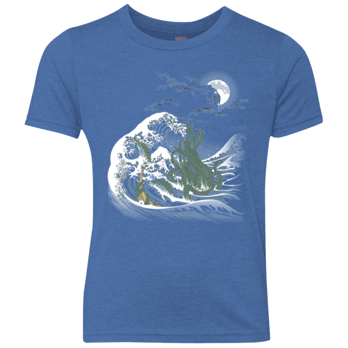 Wave Of R'lyeh Youth Triblend T-Shirt