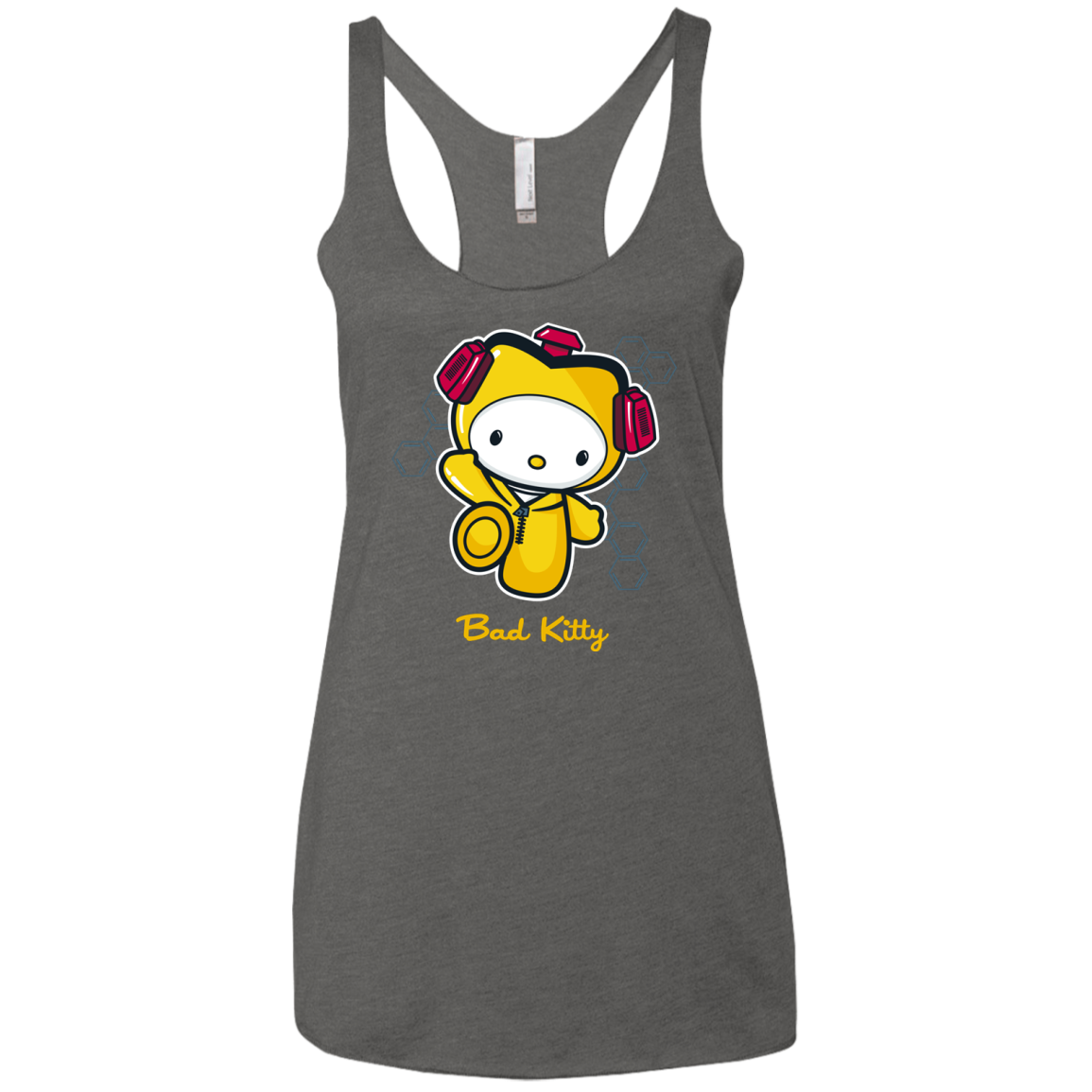 Bad Kitty Women's Triblend Racerback Tank