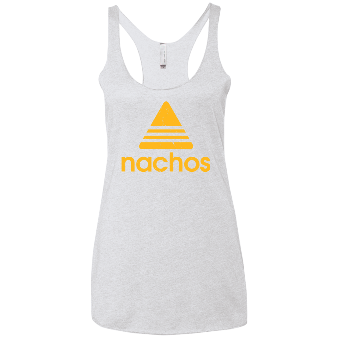 Nachos Women's Triblend Racerback Tank
