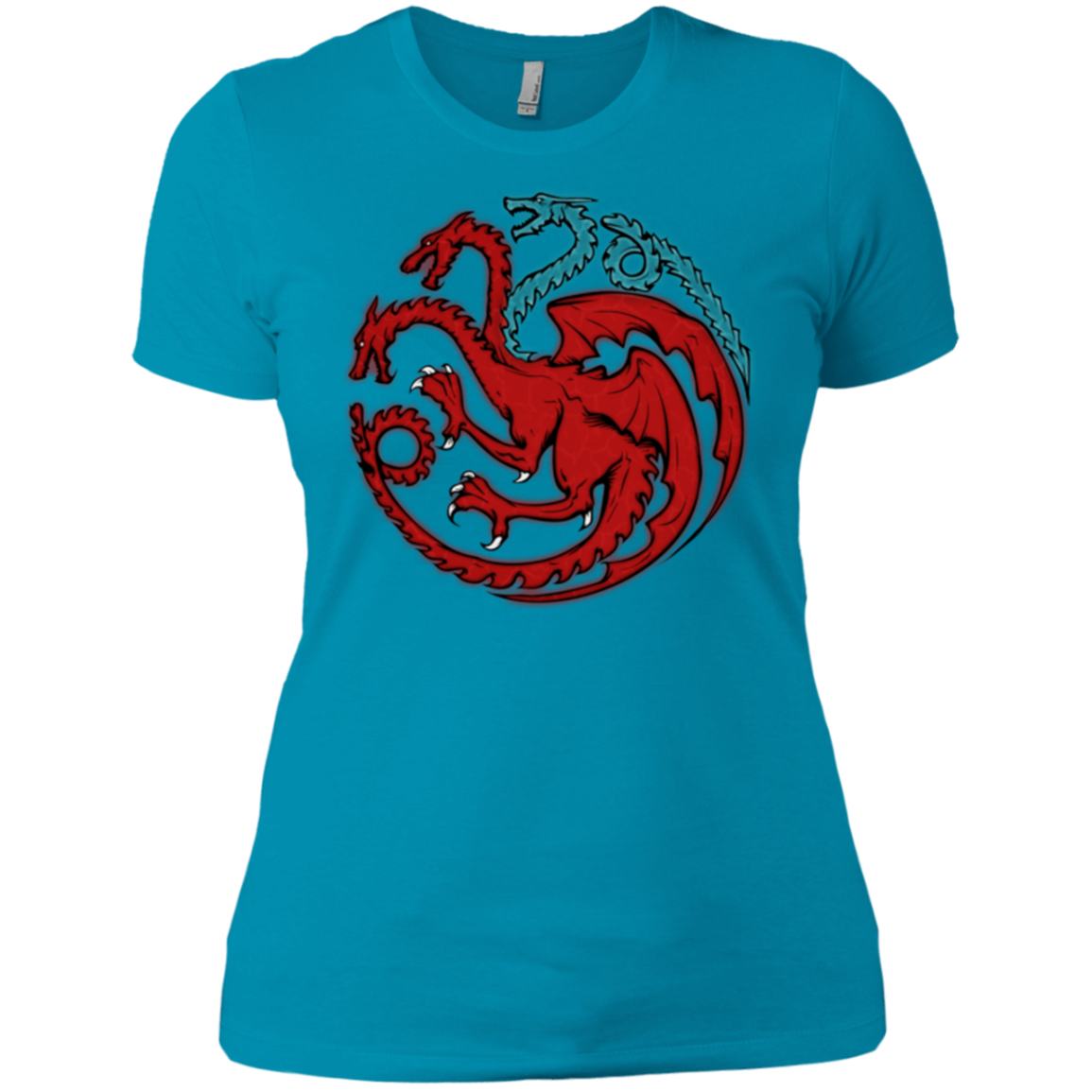 Trinity of fire and ice V2 Women's Premium T-Shirt