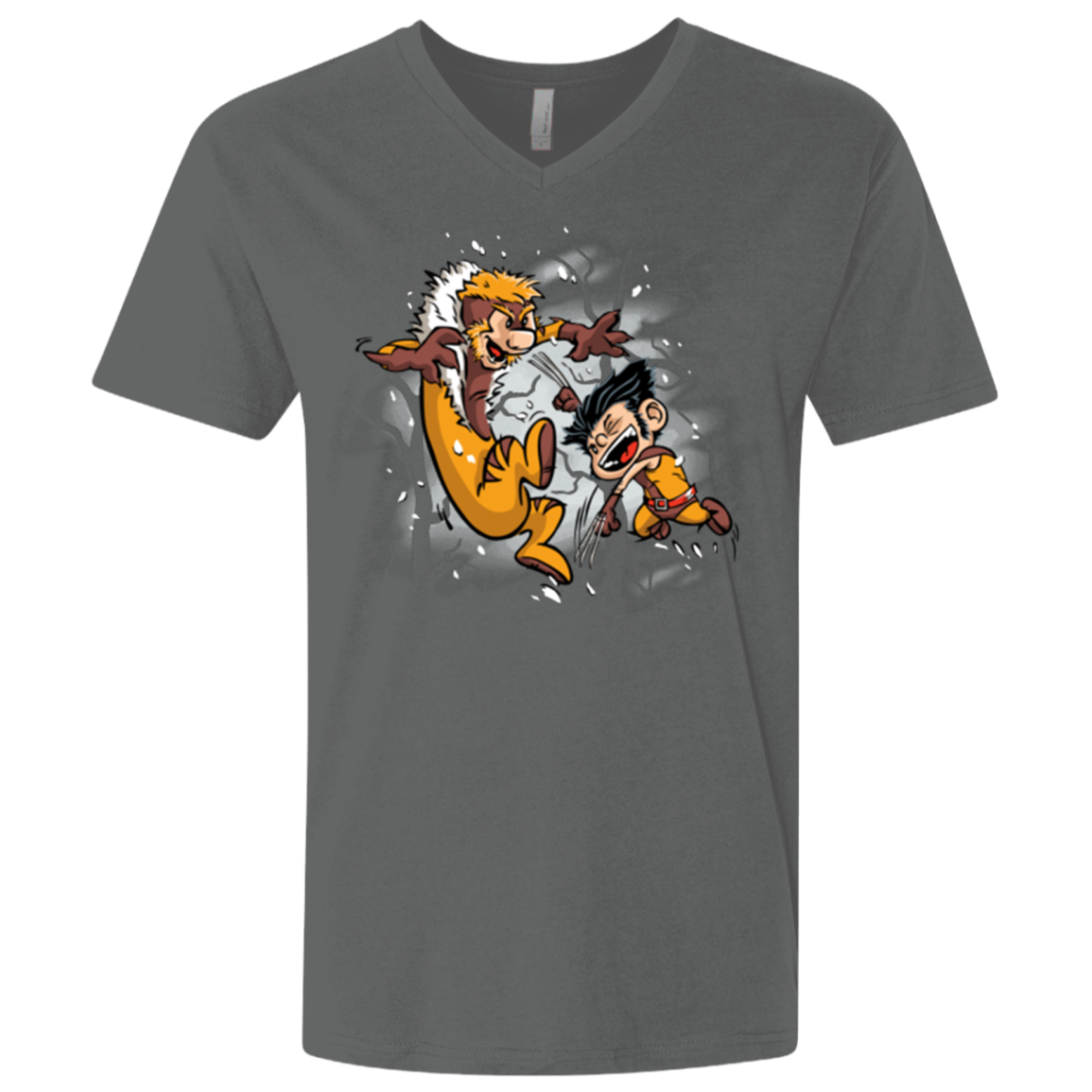 Logan and Victor Men's Premium V-Neck