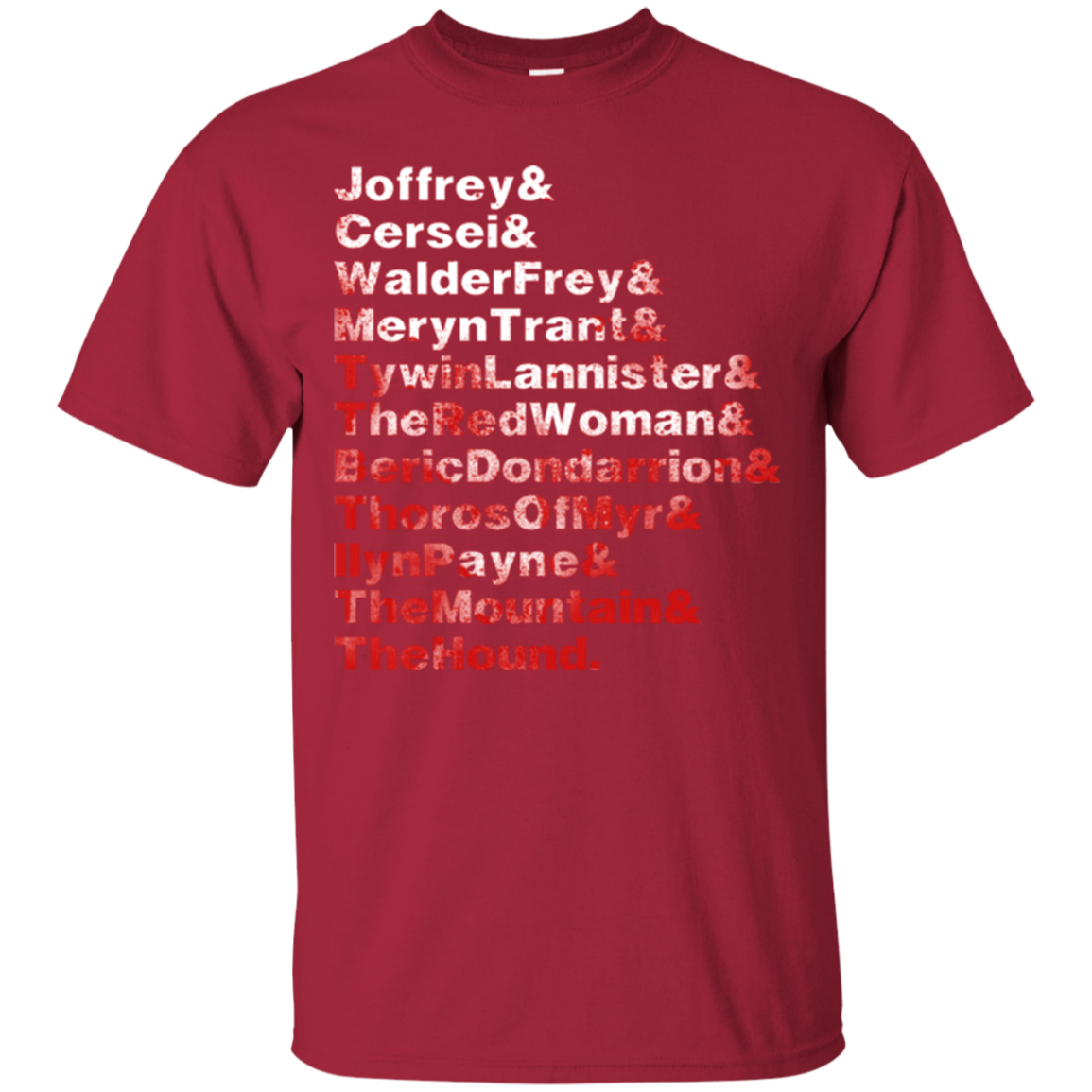 Aryas Kill List T-Shirt