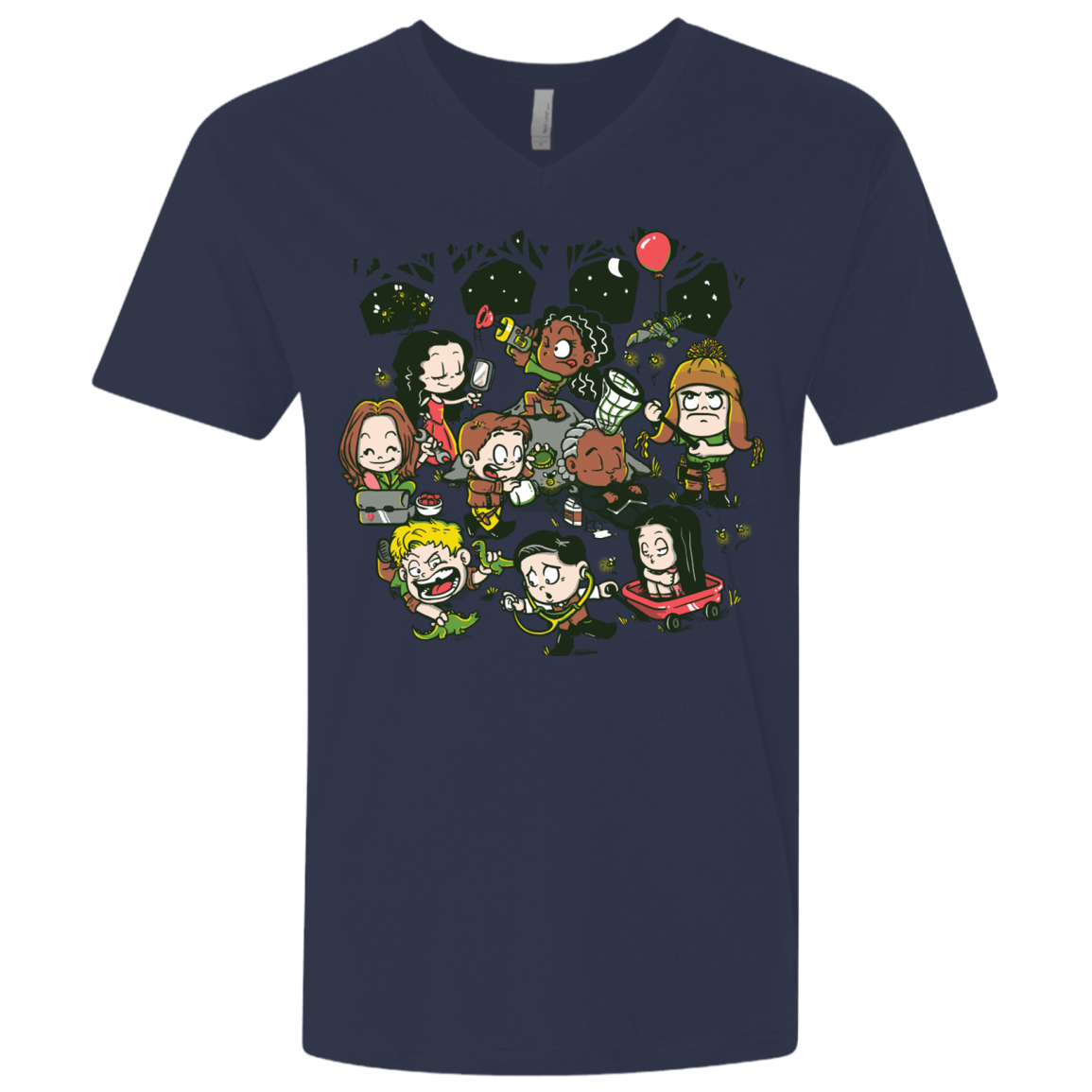 Let's Catch Fireflies Men's Premium V-Neck