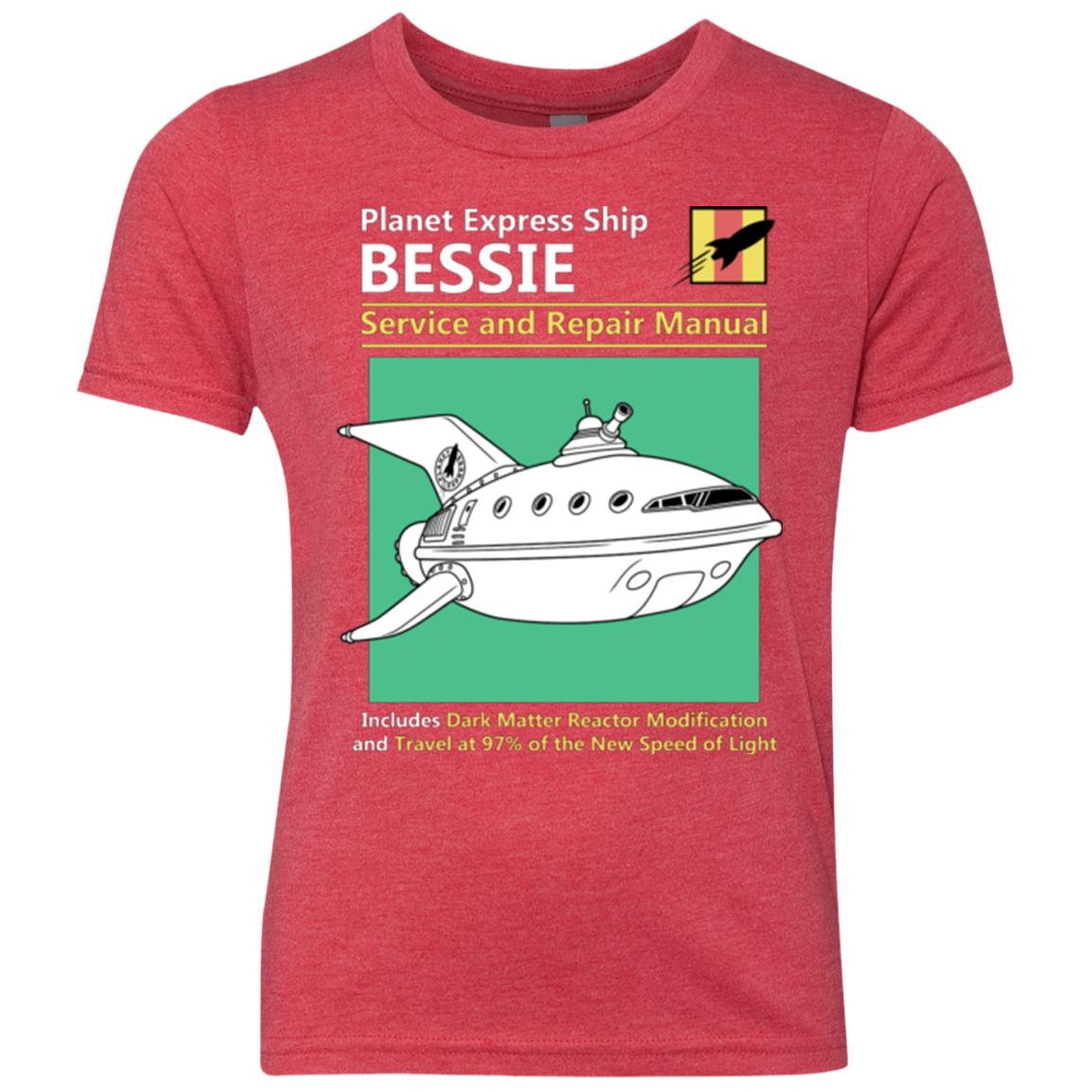 Bessie Service and Repair Manual Youth Triblend T-Shirt