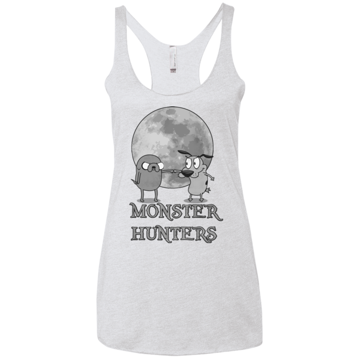 Monster Hunters Women's Triblend Racerback Tank