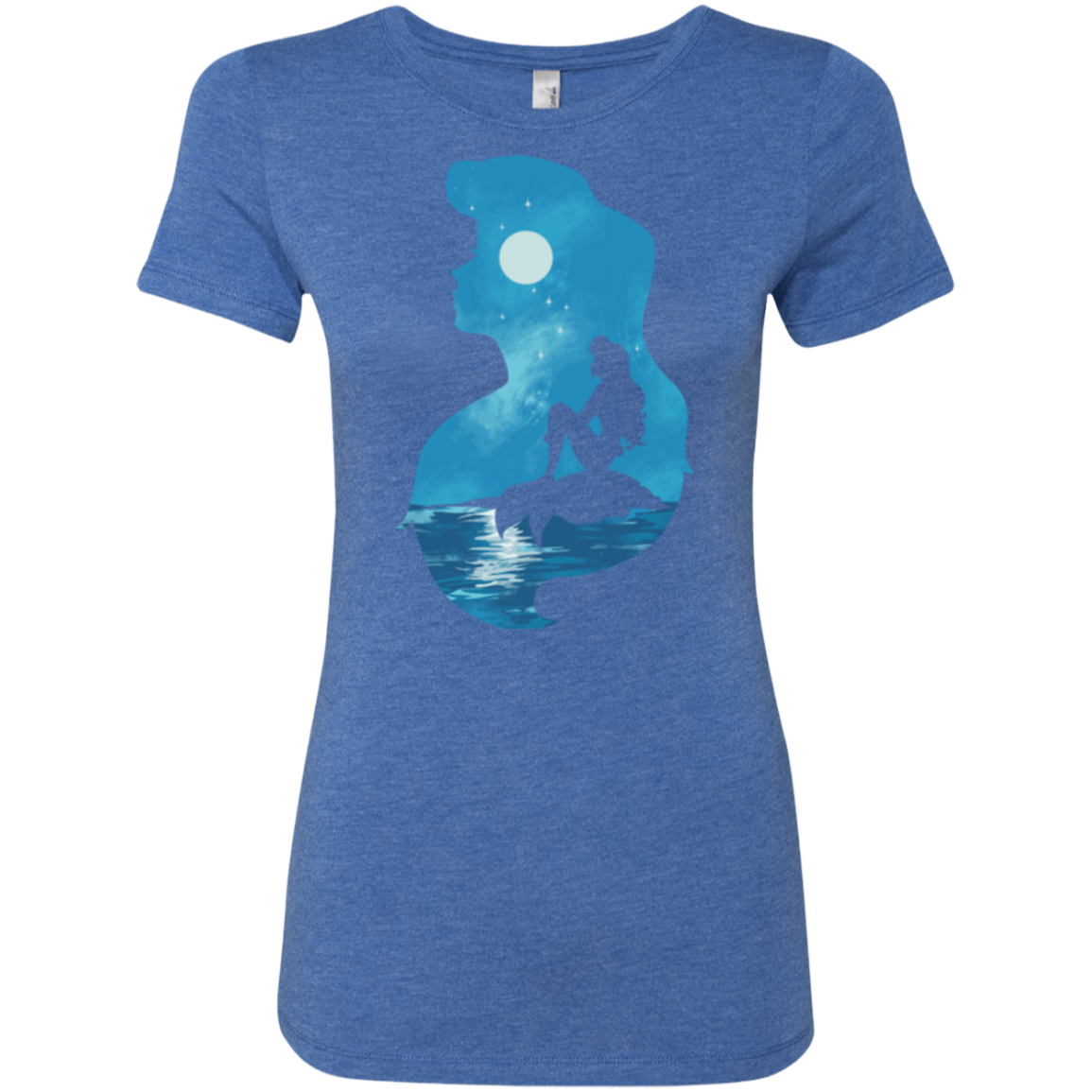 Mermaid Portrait Women's Triblend T-Shirt