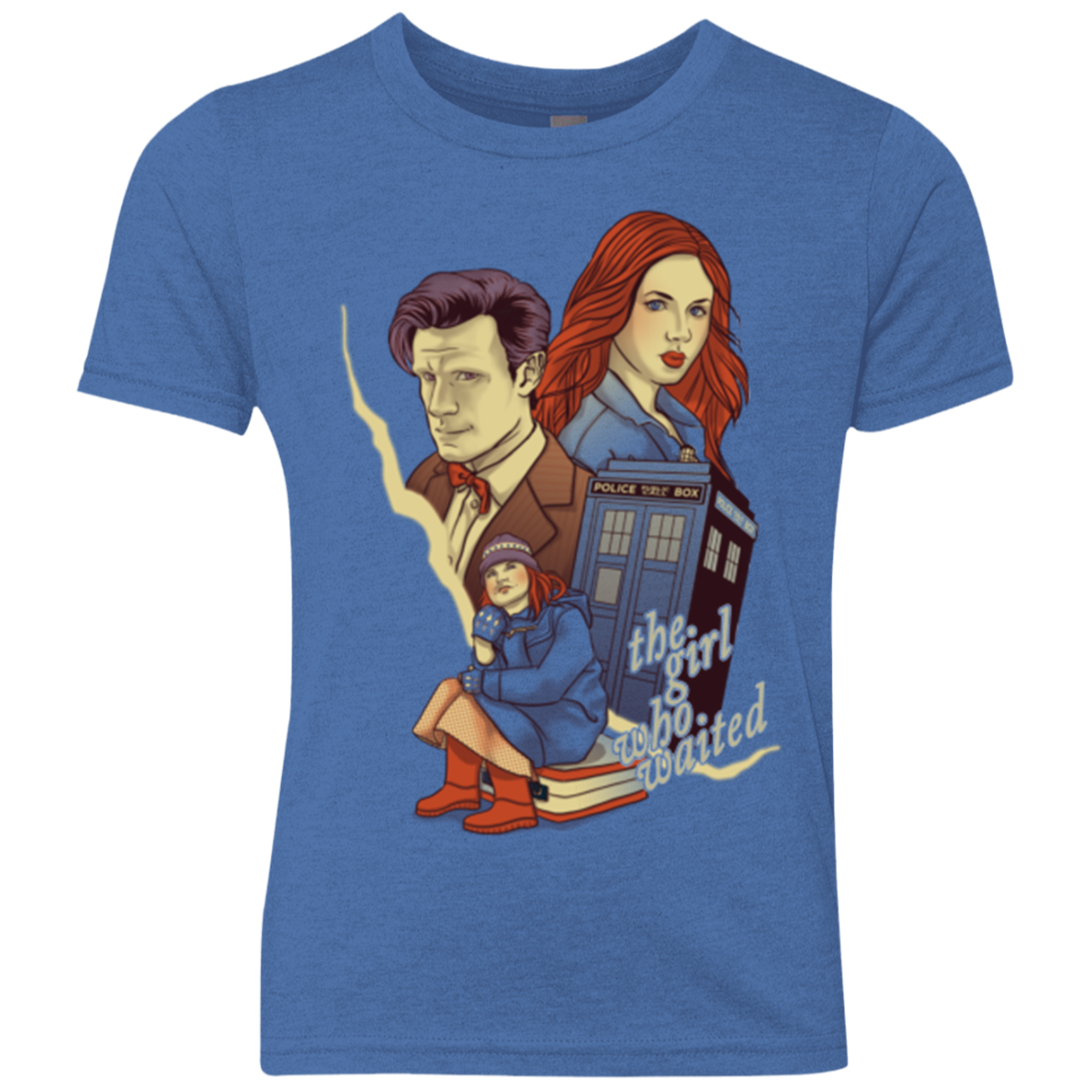 The Girl who waited Youth Triblend T-Shirt