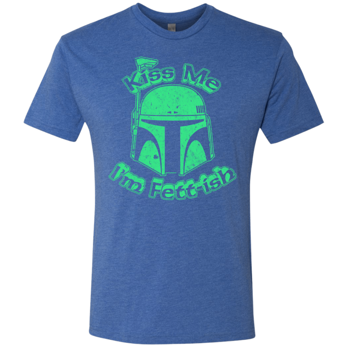 Kiss Me Im Fettish Men's Triblend T-Shirt