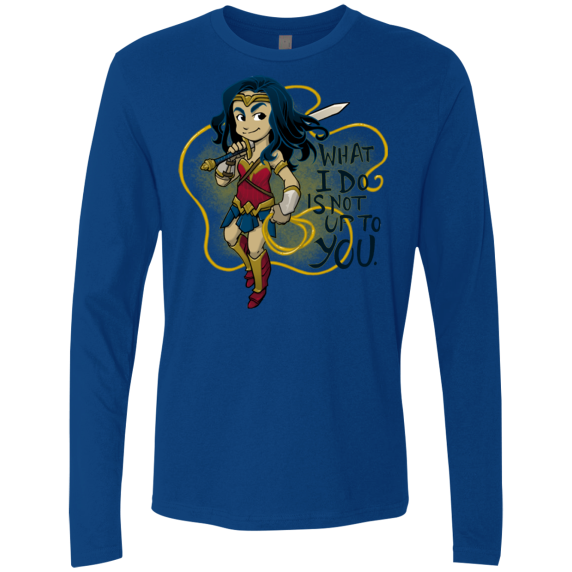 WW Text Men's Premium Long Sleeve