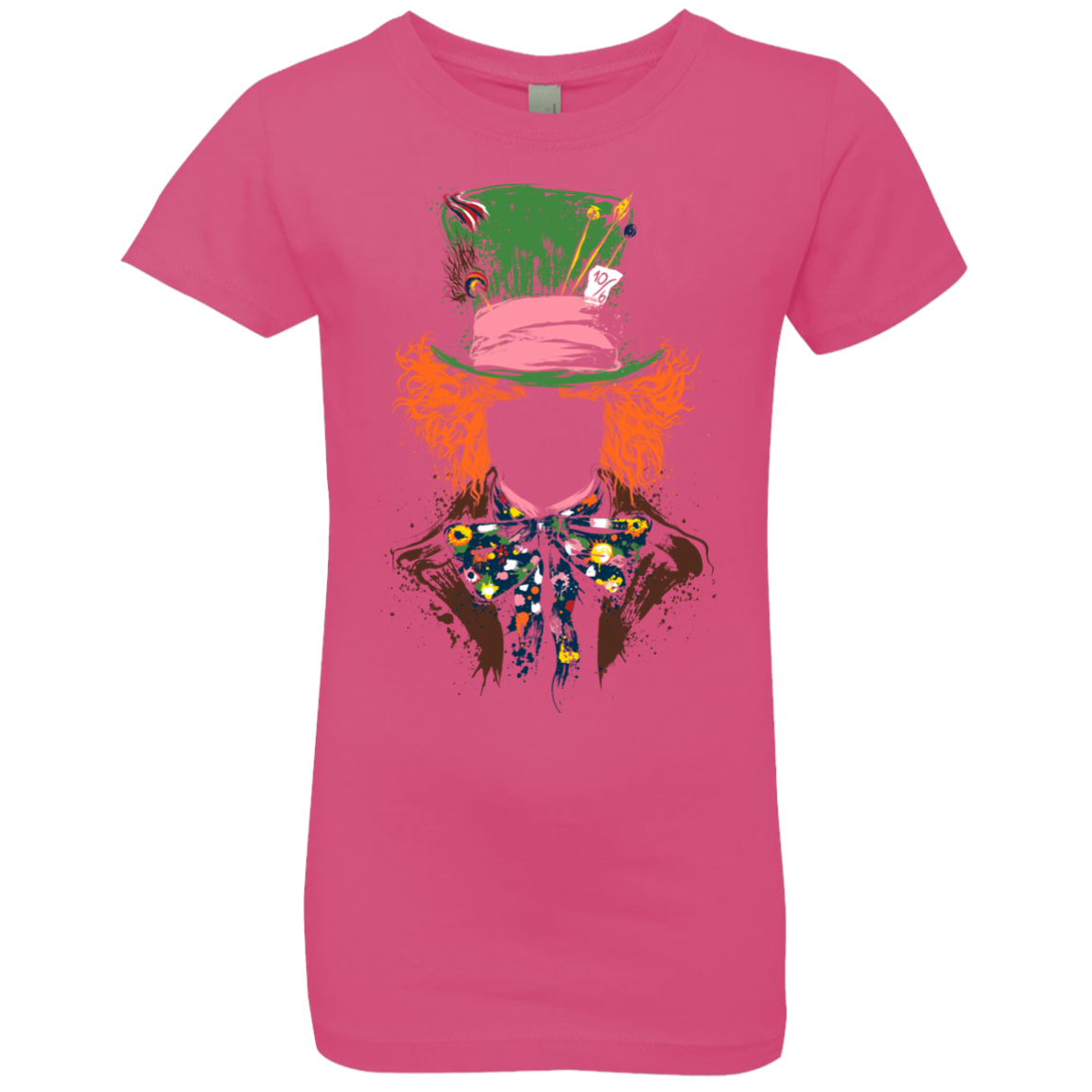 Mad Hatter Girls Premium T-Shirt