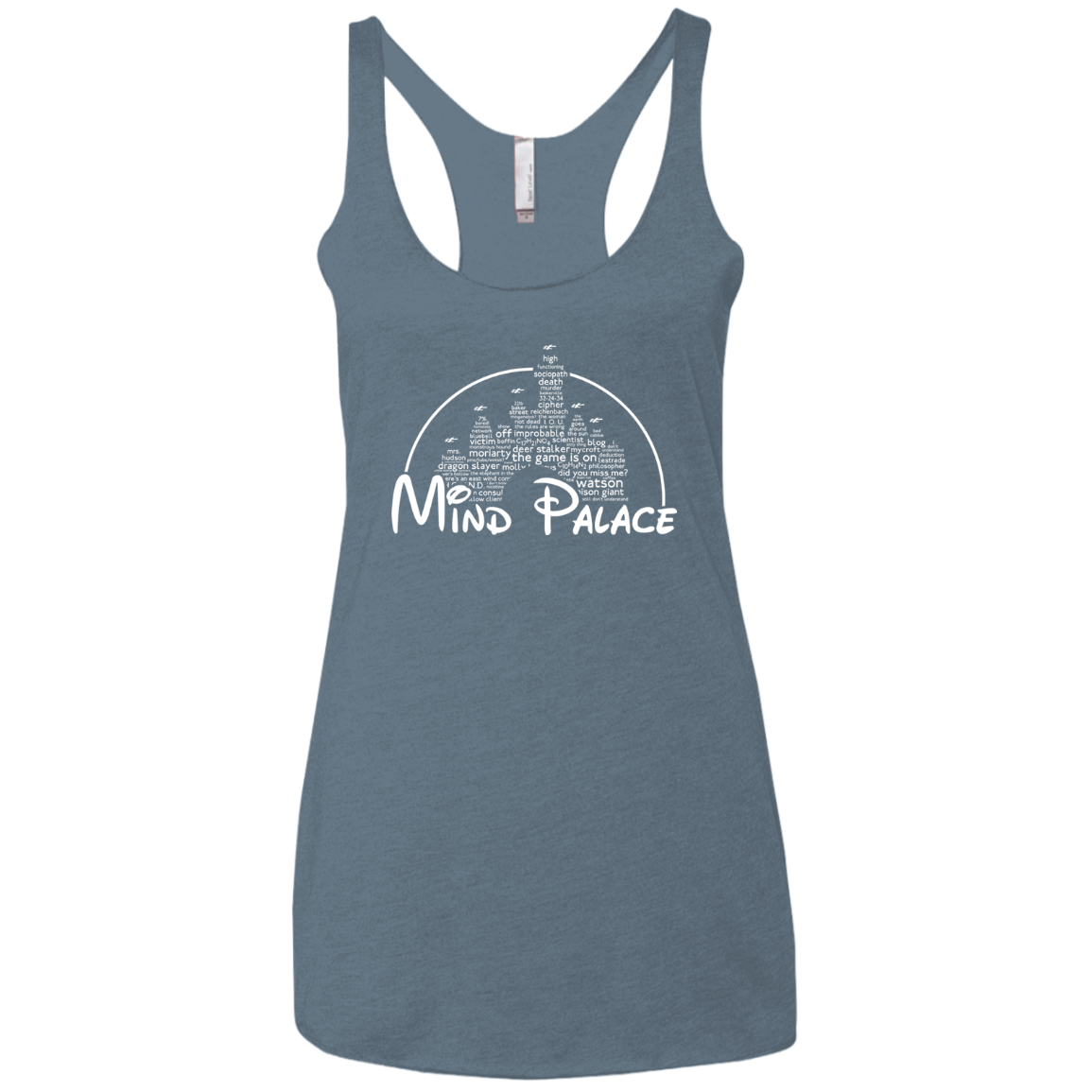 Mind Palace Women's Triblend Racerback Tank