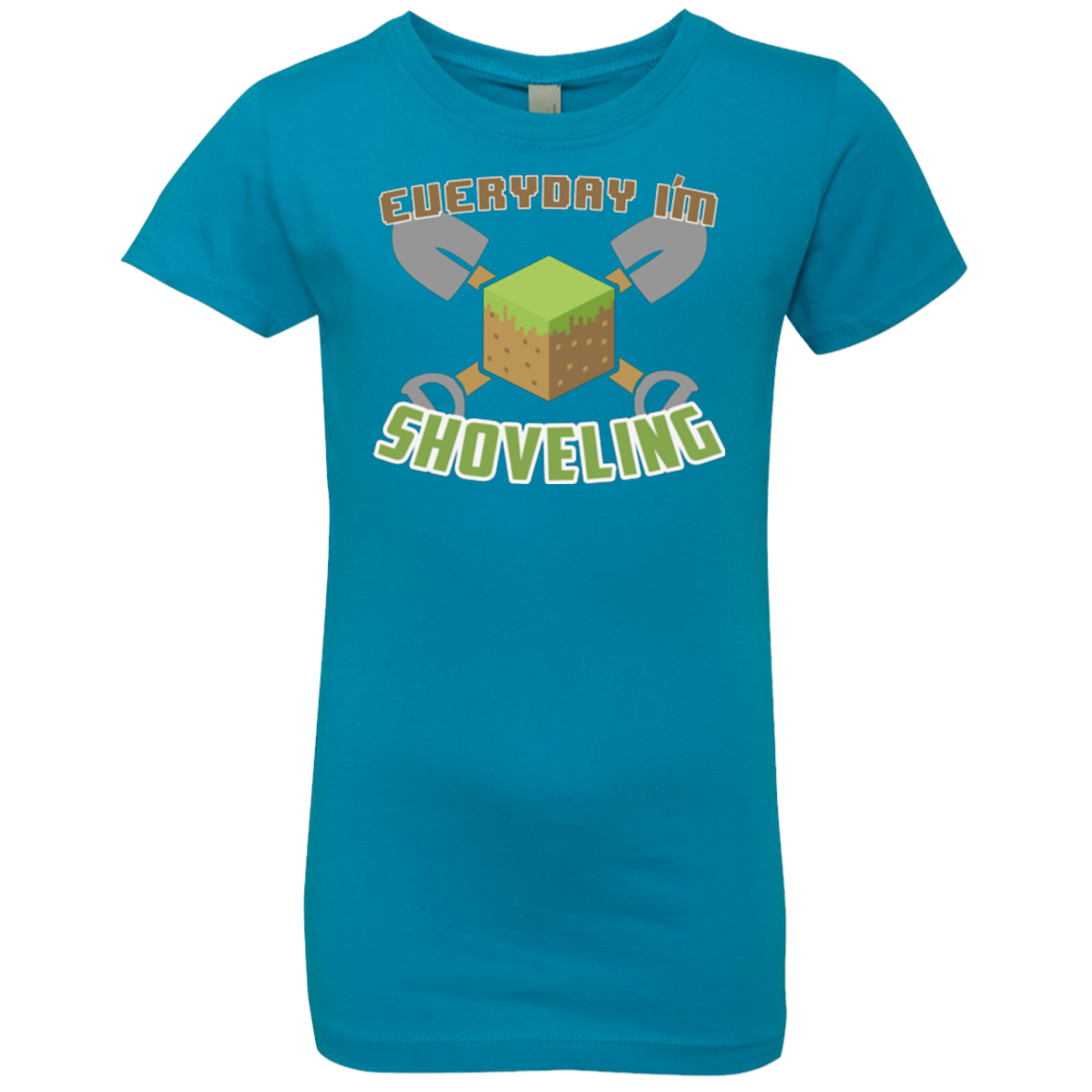 Everyday Shoveling Girls Premium T-Shirt